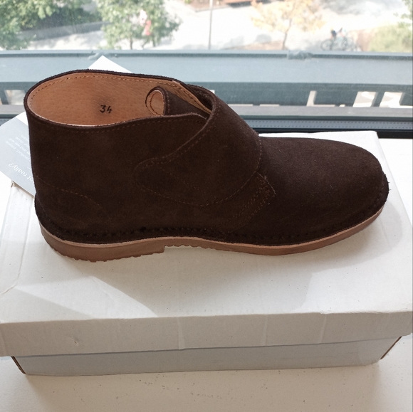 Children Chic Chukka Boot size 2.5 - 3 Kids in Expresso Brown - Picture 5 of 7